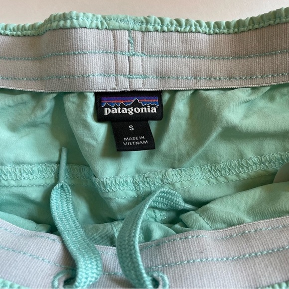 Patagonia Mens Baggies Shorts Mint Green Size Small 4” - Picture 5 of 7